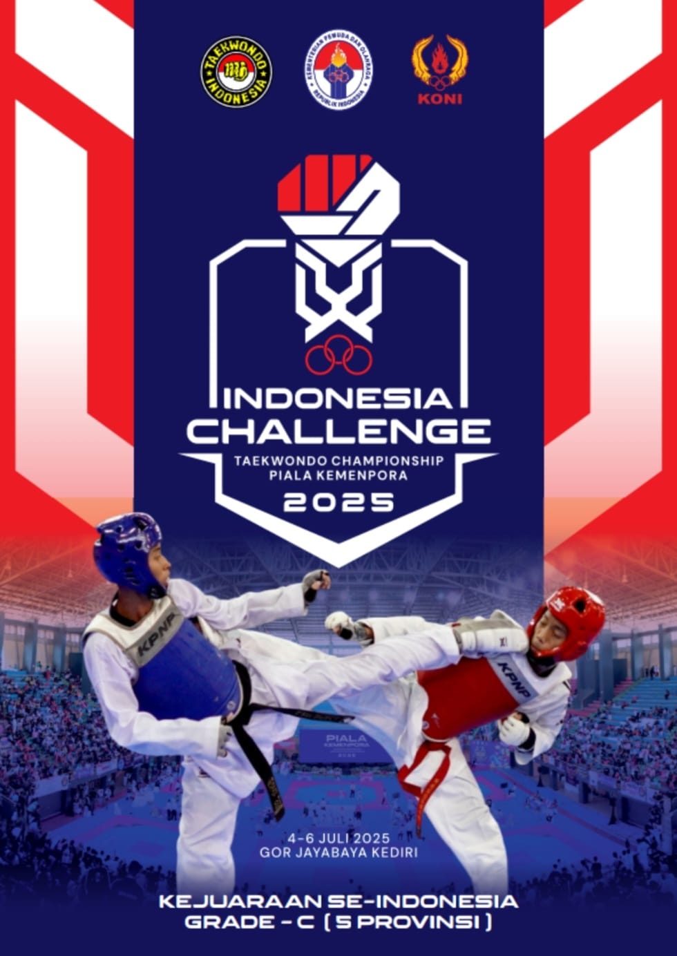 Ajang Pertarungan Prestasi Taekwondo di Tanah Air Taekwondo Indonesia Dojang RESI WIHARJAN